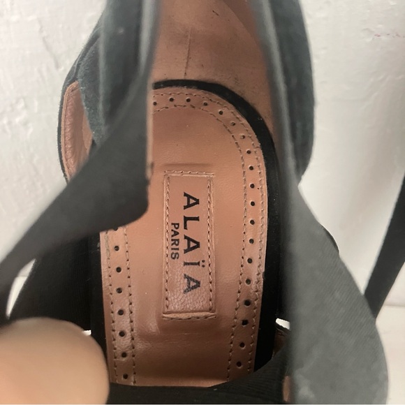 Black Alaia Paris Heels - Picture 10 of 14